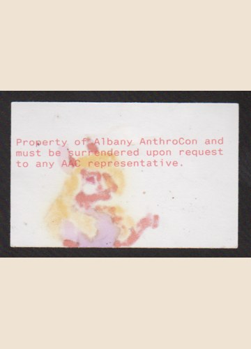 Preview of Attending Badge (Back)