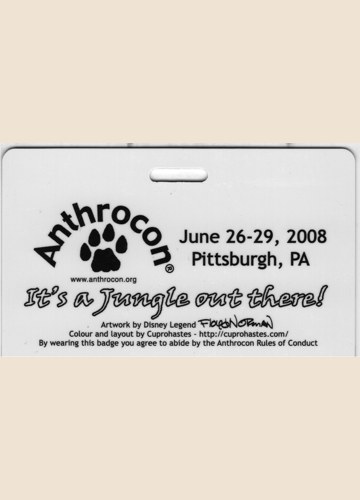 Preview of Attending Badge (back)