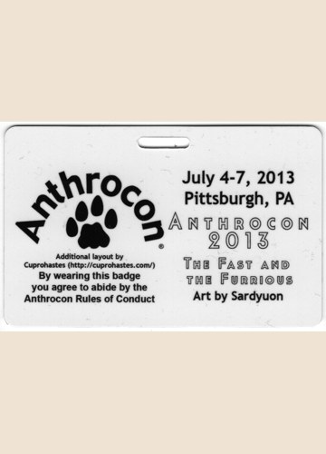 Preview of Attending Badge (back)