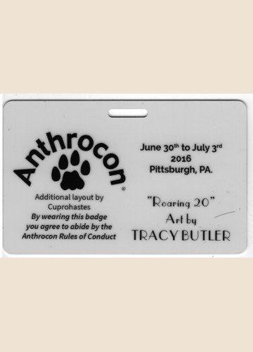 Preview of Attending Badge (back)
