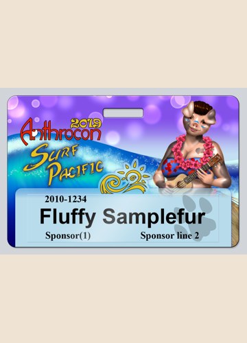 Attendee Badge Front from AC2019