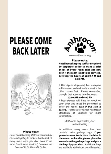 Door Hanger from AC2019